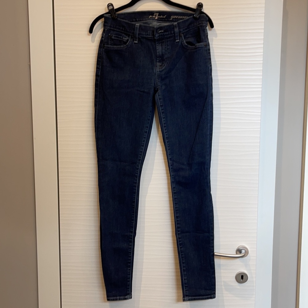 7 for All Mankind Gwenevere Skinny Mid Rise Jeans